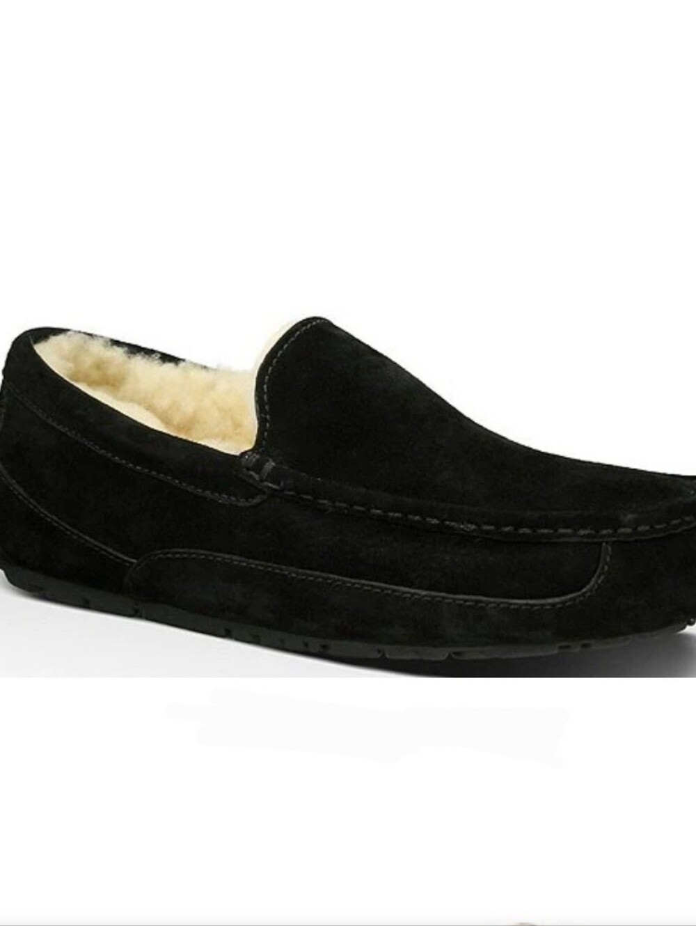 UGG®, the Men's Ascot Suede Moc Toe Slippers Size 9